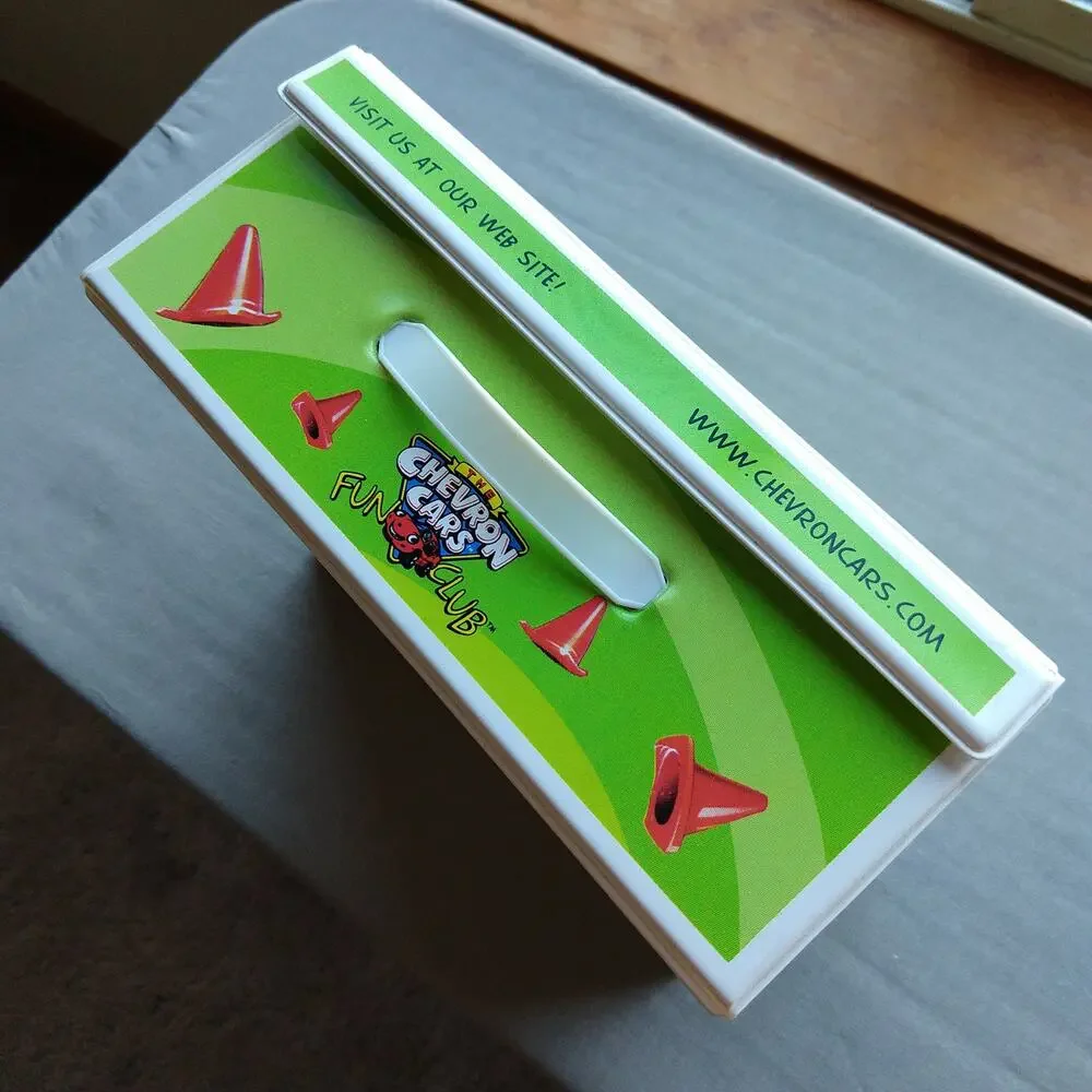 Chevron Cars Fun Club Box, Coloring Book collectible travel activity set